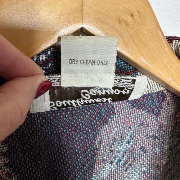 Vintage SouthWest Canyon Tapestry Jacket Feather Aztec Tribal Western Size - 2X - Picture 6 of 7